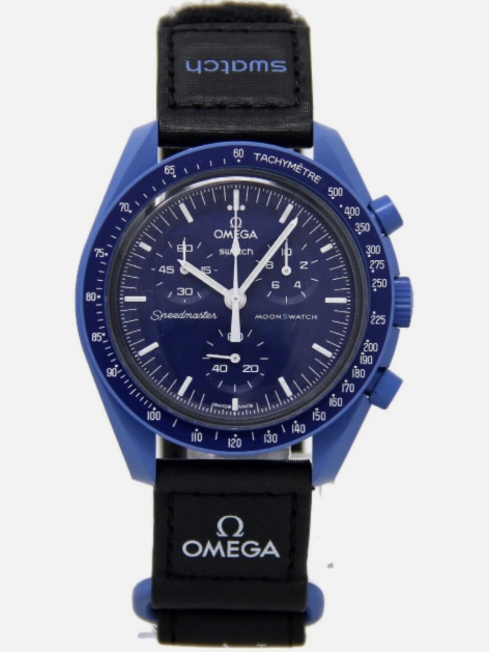 Swatch Omega Mission To Neptune Moonswatch Blue SO33N100
